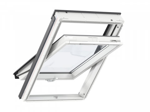Velux Standard Plus műanyag billenő tetőtéri ablak, alsó kilincs, 3-rétegű, 78x140 cm
