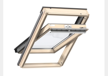 Velux Standard Plus fa billenő tetőtéri ablak, felső kilincs, 3-rétegű üveg, 78x118 cm
