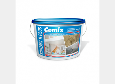 Cemix Kontakt B Plus kvarcszemcsés diszperziós alapozó 25kg